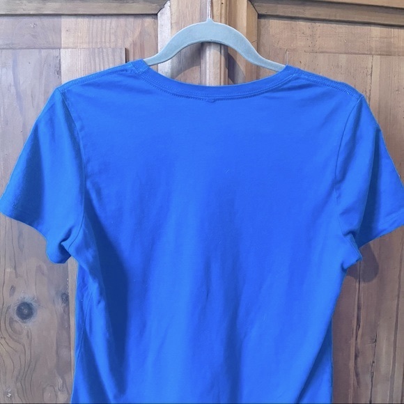 Red Bubble Blue Funny Sheep Tee Size Small - Picture 5 of 9